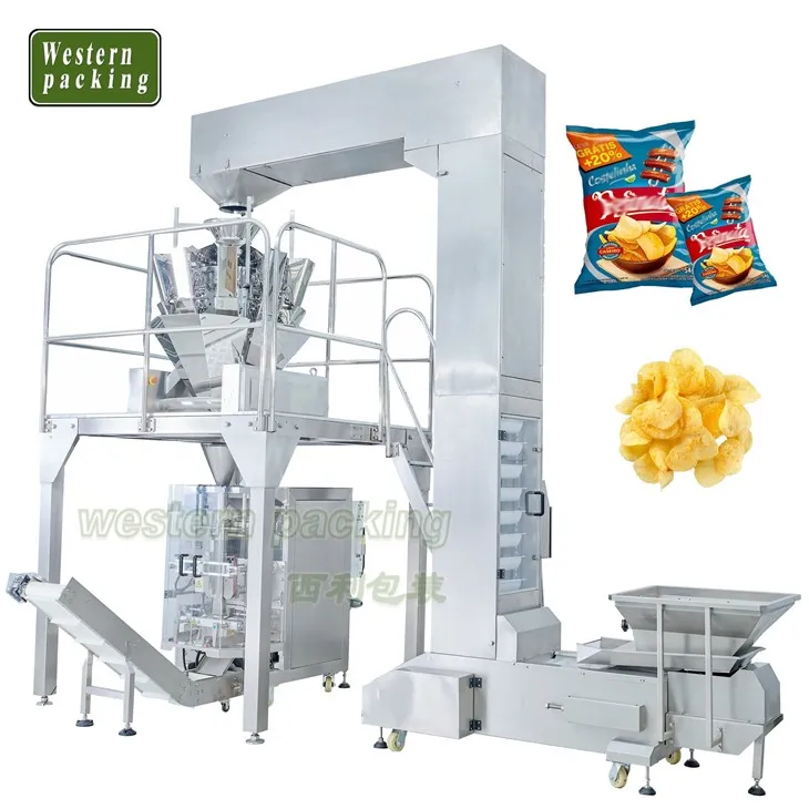 Kombinatsiyalangan tarozi peanut qadoqlash mashinasi