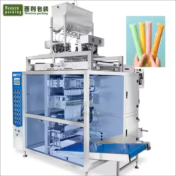 Avtomatik Suyuq Muz Lolly Sachet qadoqlash mashinasi