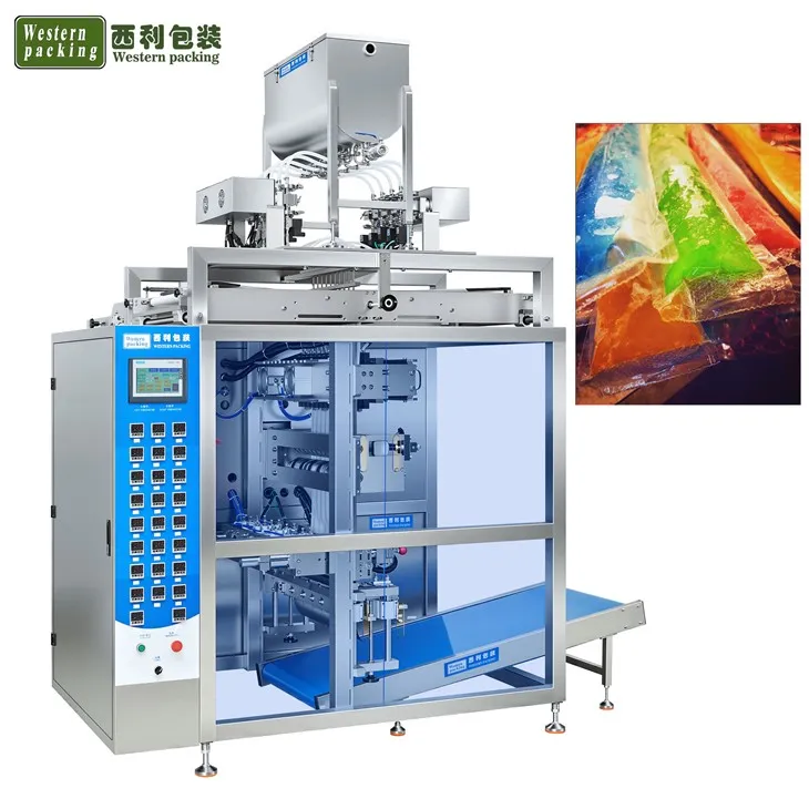 Ko'p tarmoqli Jelly Stick qadoqlash mashinasi