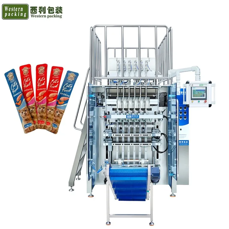 Mutilane og'iz yuvish uchun tayoq qadoqlash mashinasi