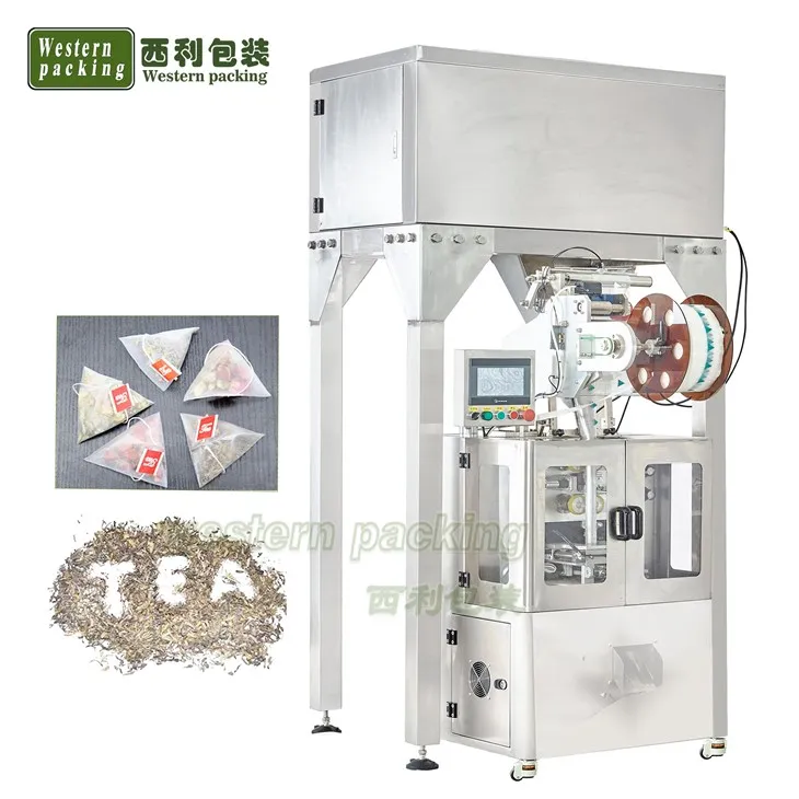 Piramida uchburchak choy Bud qadoqlash mashinasi