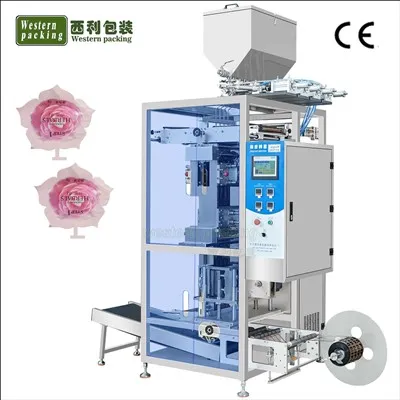 O'lishni kesish tartibsiz qadoqlash mashinasi maxsus shakllangan