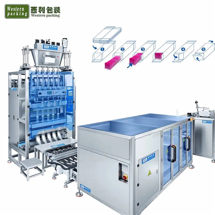 Stick Sache Paketli Kartonlash mashinasi