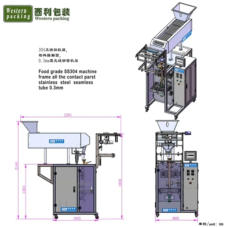 capsule counting and filling machine